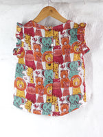 FUN ANIMALS MUSLIN TOP & SHORT SET