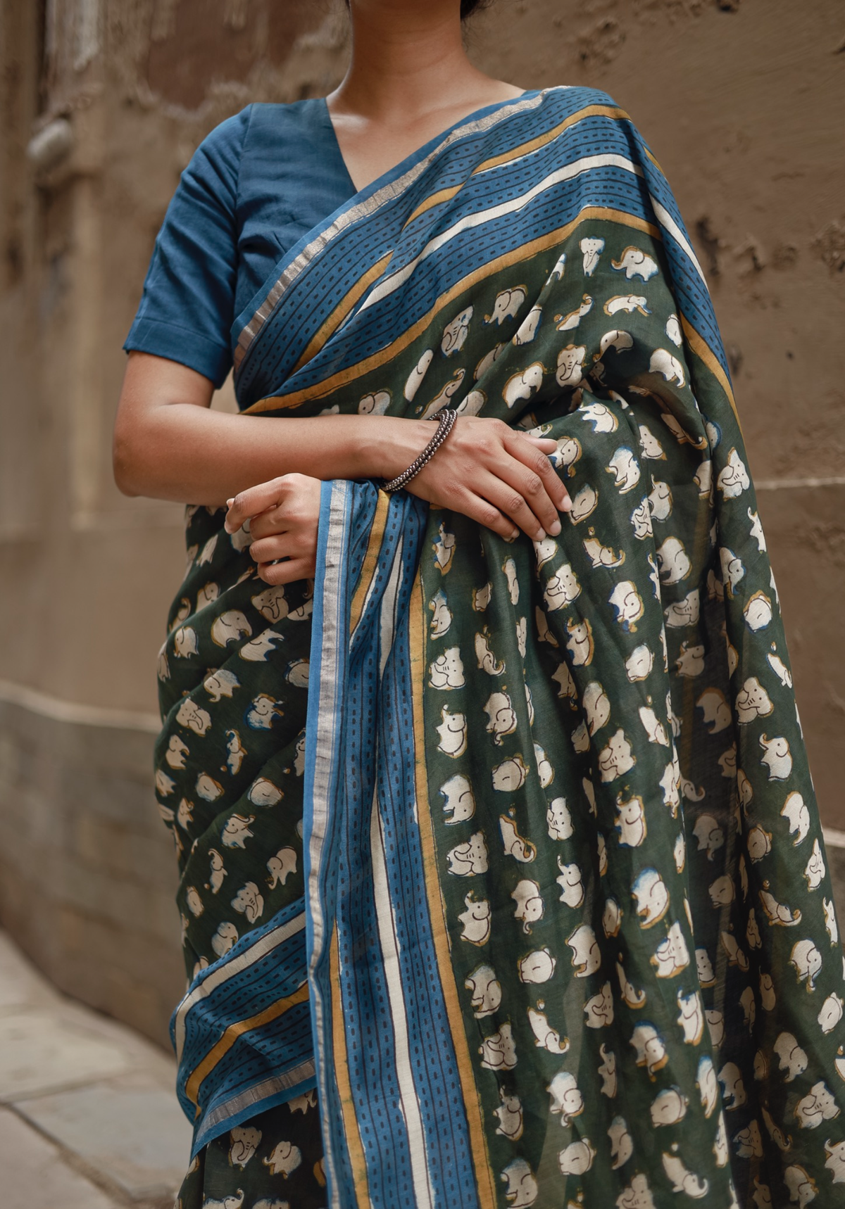 GAJRANI - Chanderi Saree
