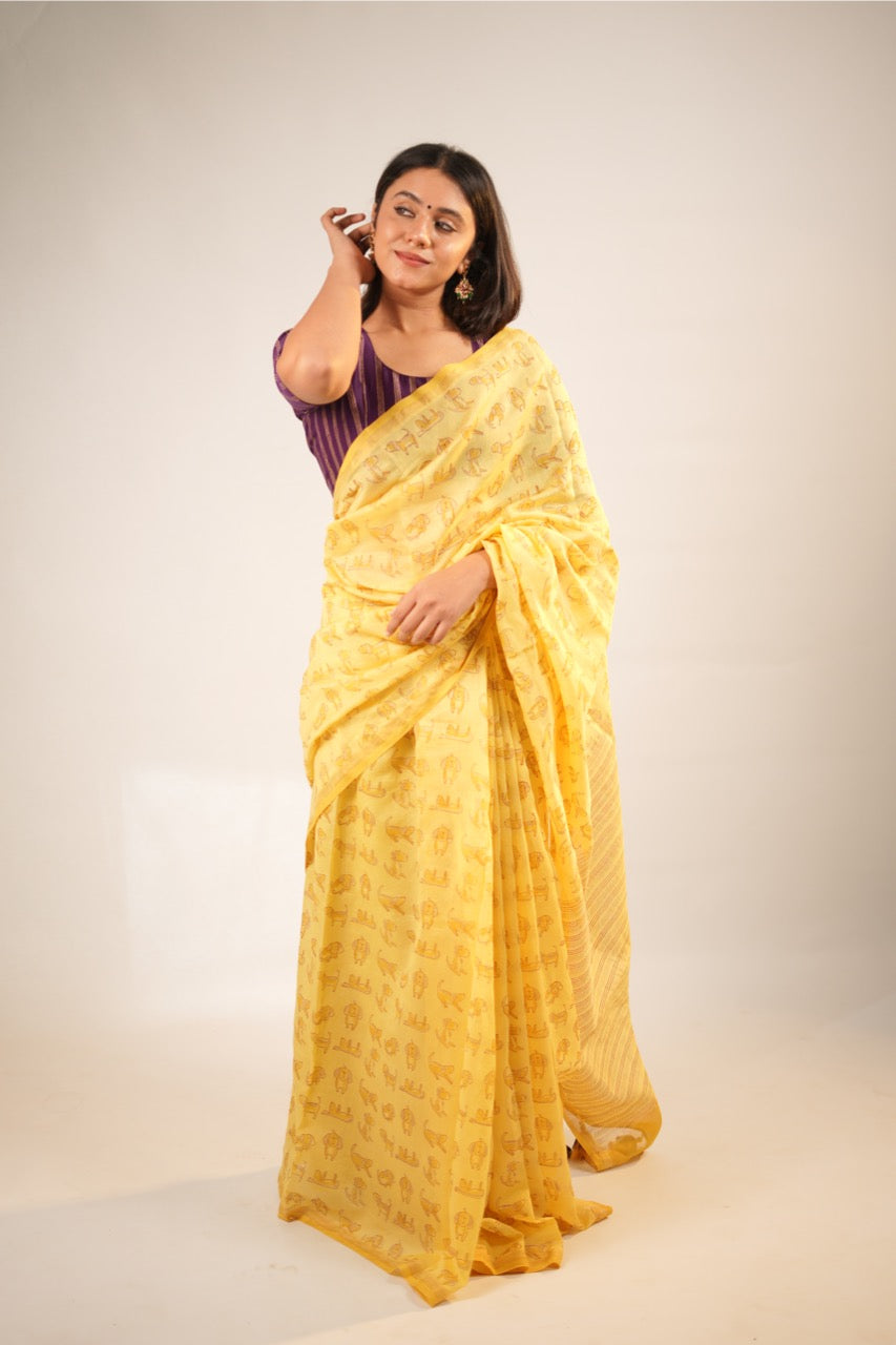 Mitwaa Chanderi Saree