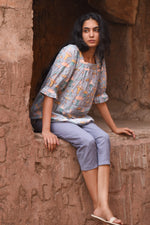 Grey Mushroom Mist Top