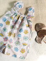 FLOWER FRILL JUMPSUIT