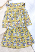 TOP & SKIRT SET WITH FOX
