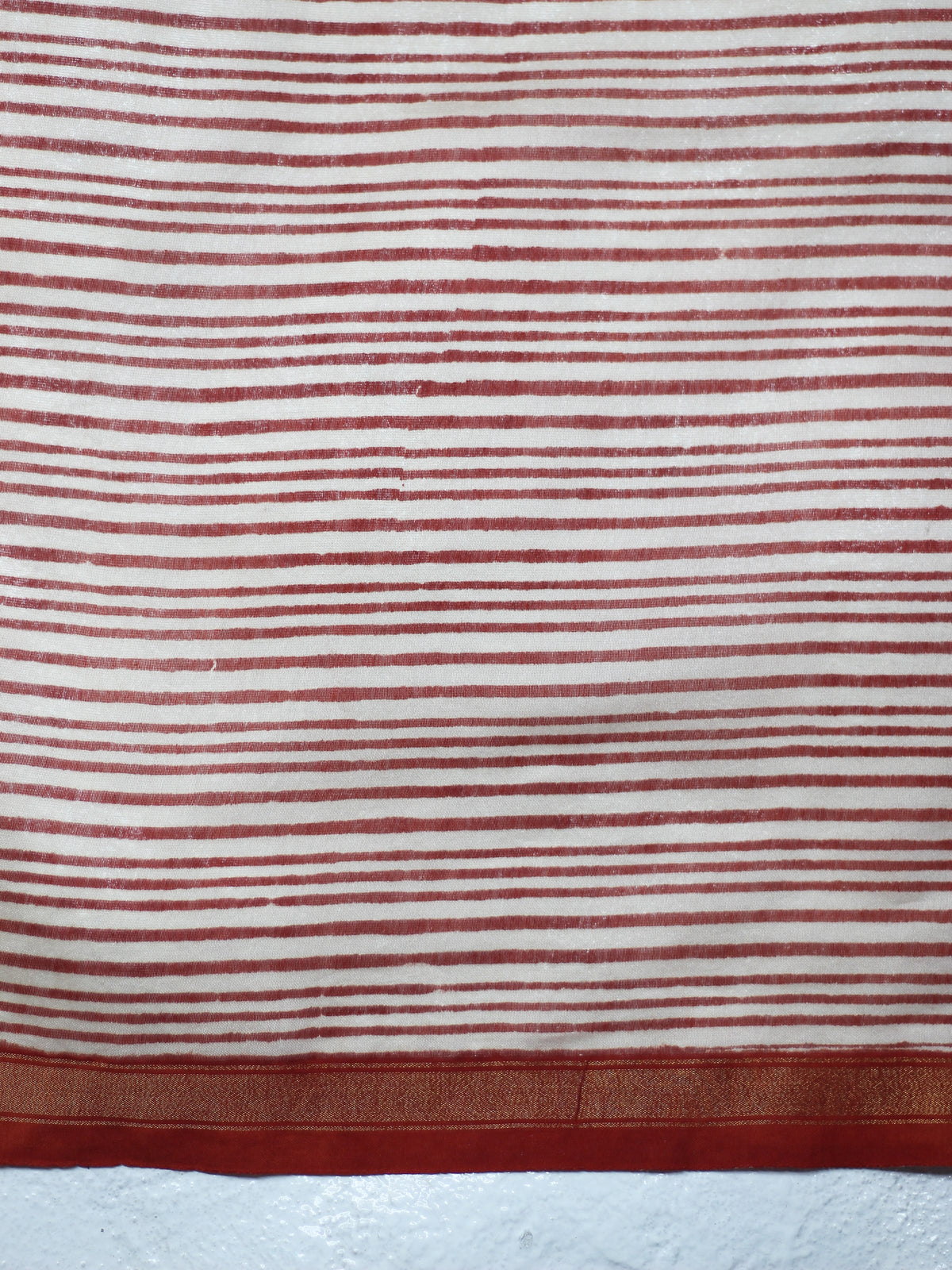 Maroon Anar Butta -Chanderi Saree
