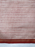 Maroon Anar Butta -Chanderi Saree
