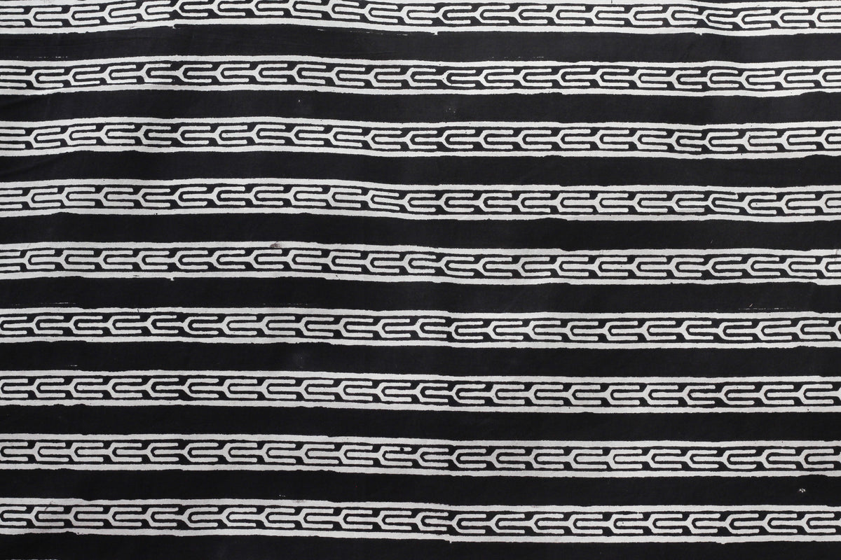 Fabric -Bagru Border Print