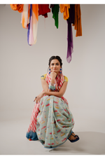 Fiesta Chanderi Saree