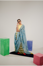 Retro Safar Chanderi Saree
