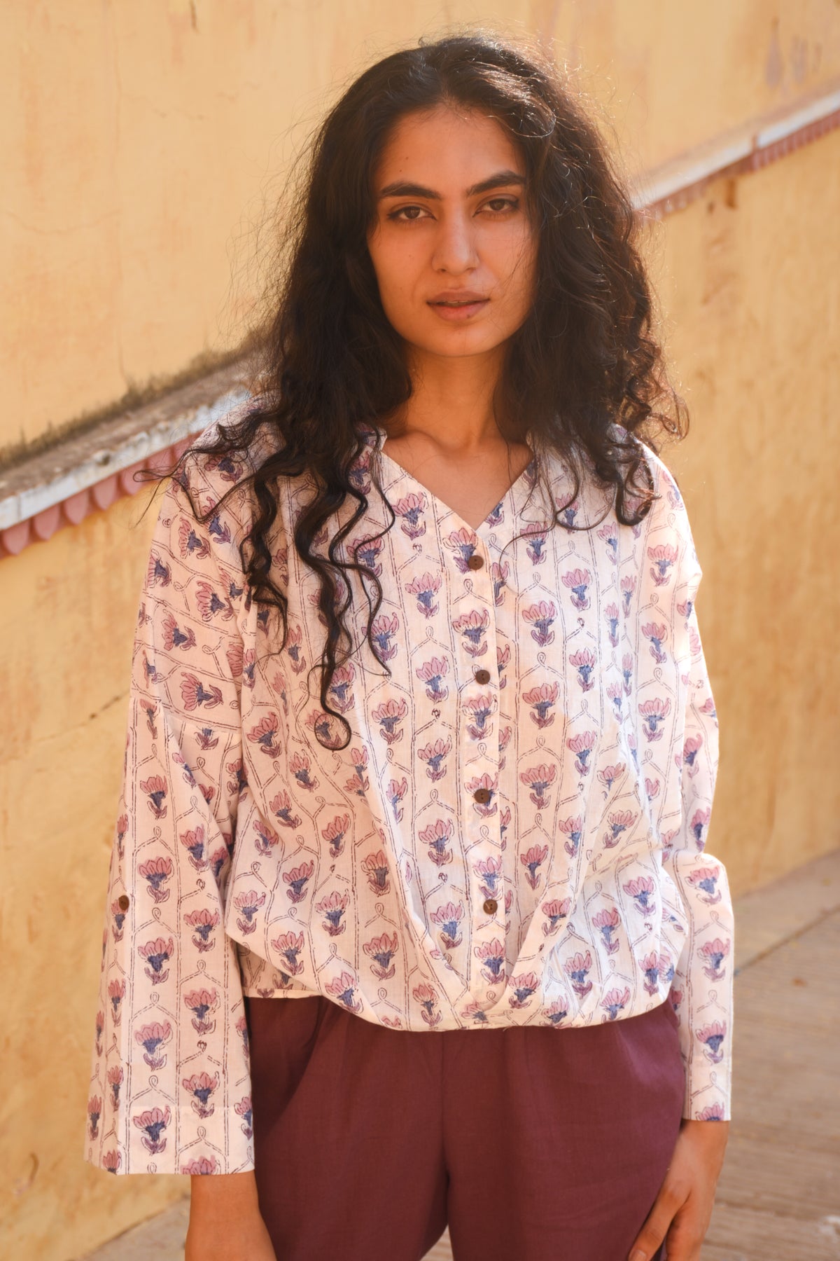 Lavender Bloom Top