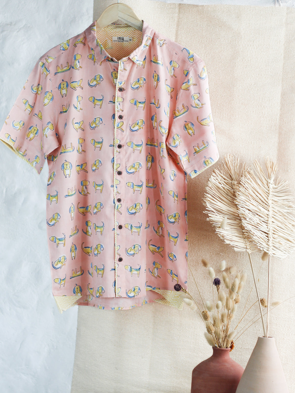 PEACHY PUP - Cotton Shirt