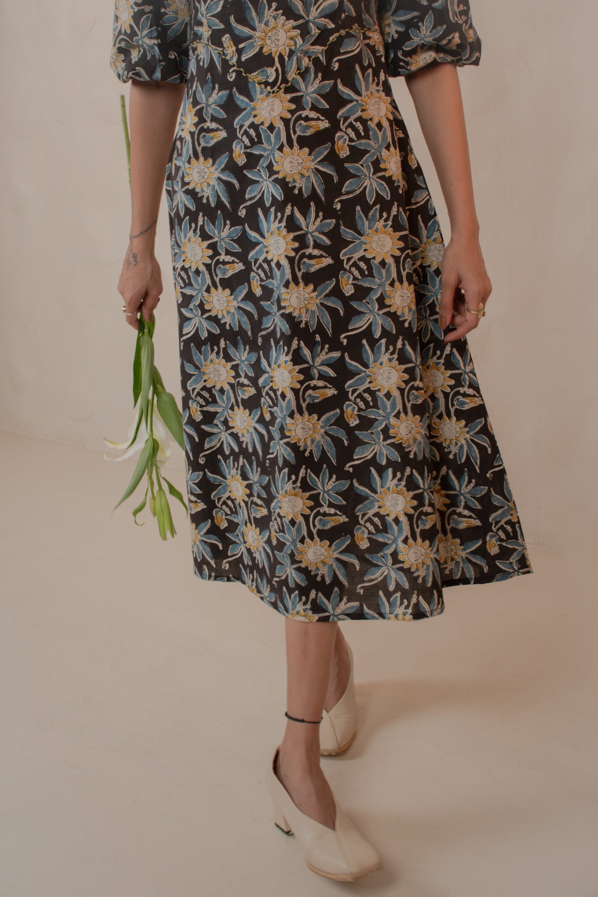 Midnight Jaal Dress