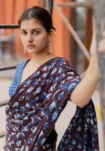 MIDNIGHT FINNY – Mul Cotton Saree