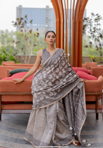 GIRL AT LEISURE - Chanderi Saree