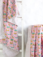 Kids Quilts - Pink Butterflies