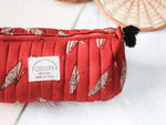 MAROON BOAT POUCH