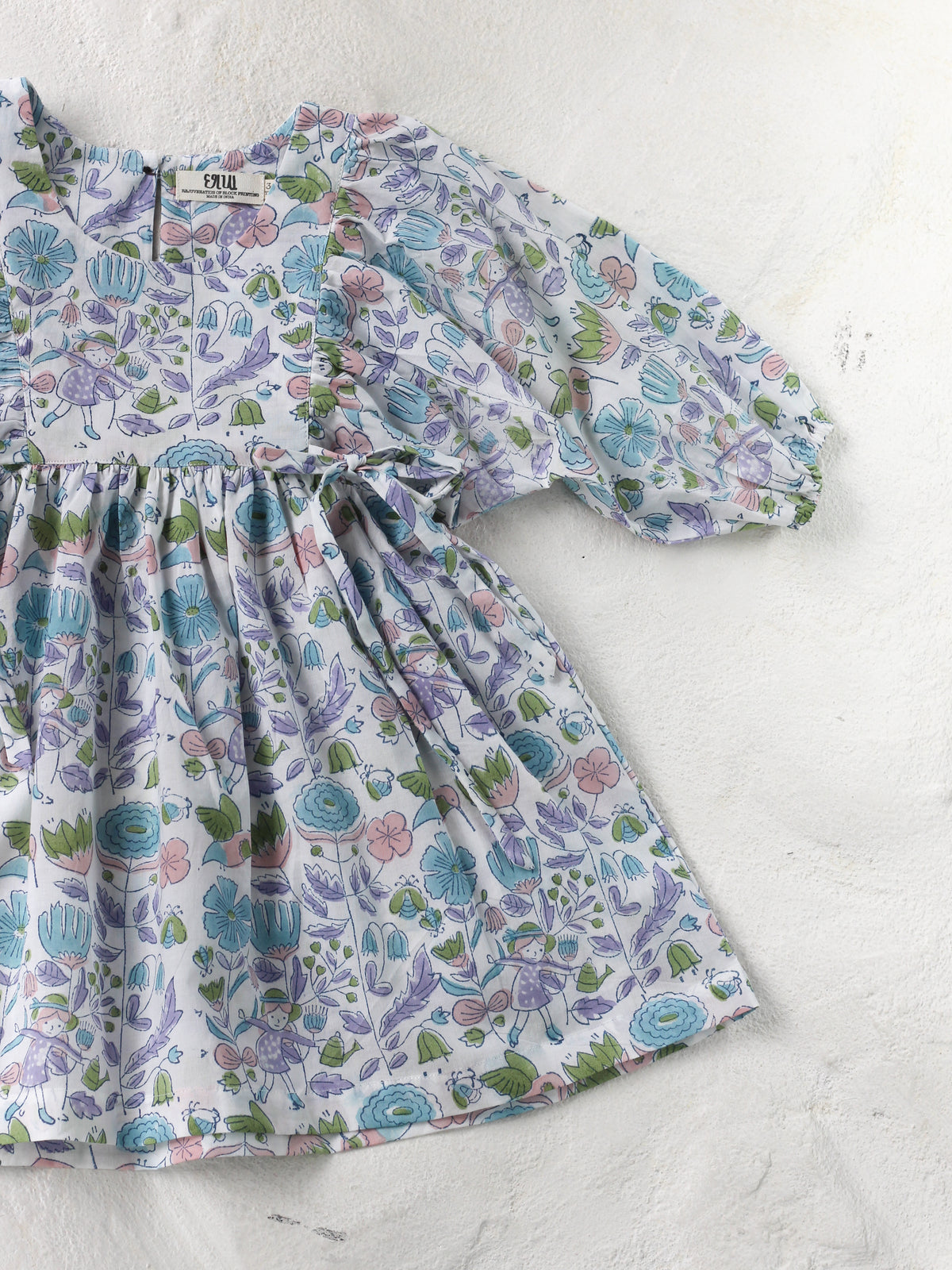 A Girl In Garden Dress