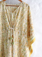 Kaftan- Fish in Yellow