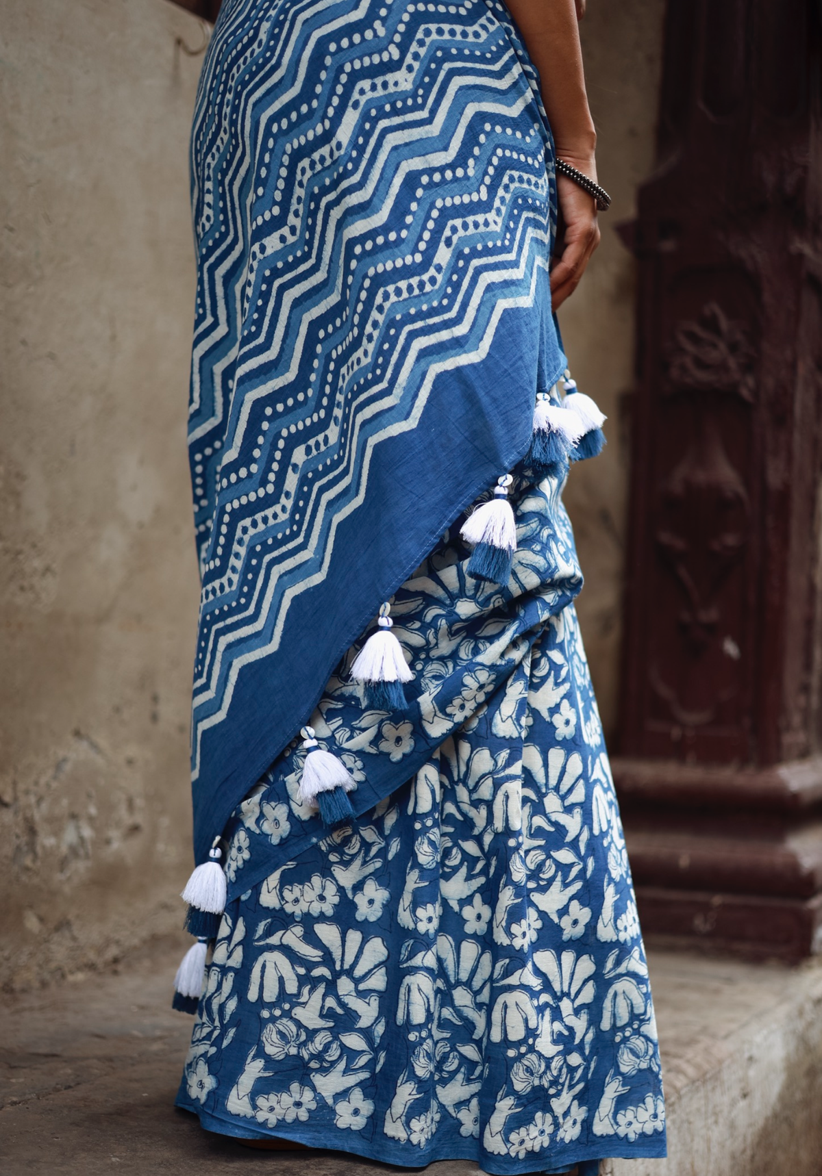 GUNJAN– Mul Cotton Saree