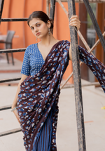 MIDNIGHT FINNY – Mul Cotton Saree