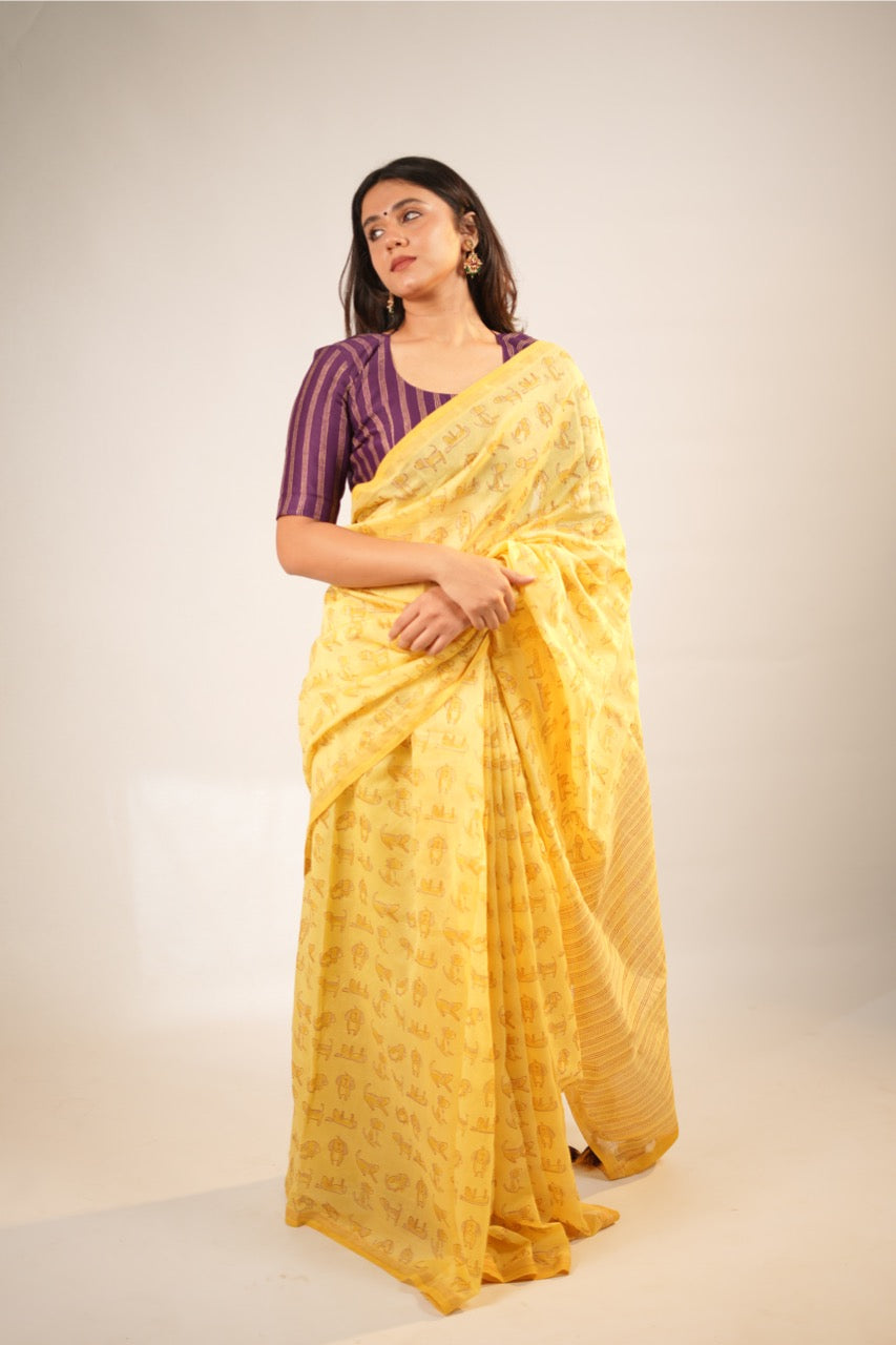 Mitwaa Chanderi Saree
