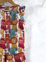 FUN ANIMALS MUSLIN TOP & SHORT SET