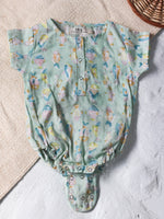 BABY FISH MUSLIN ROMPER