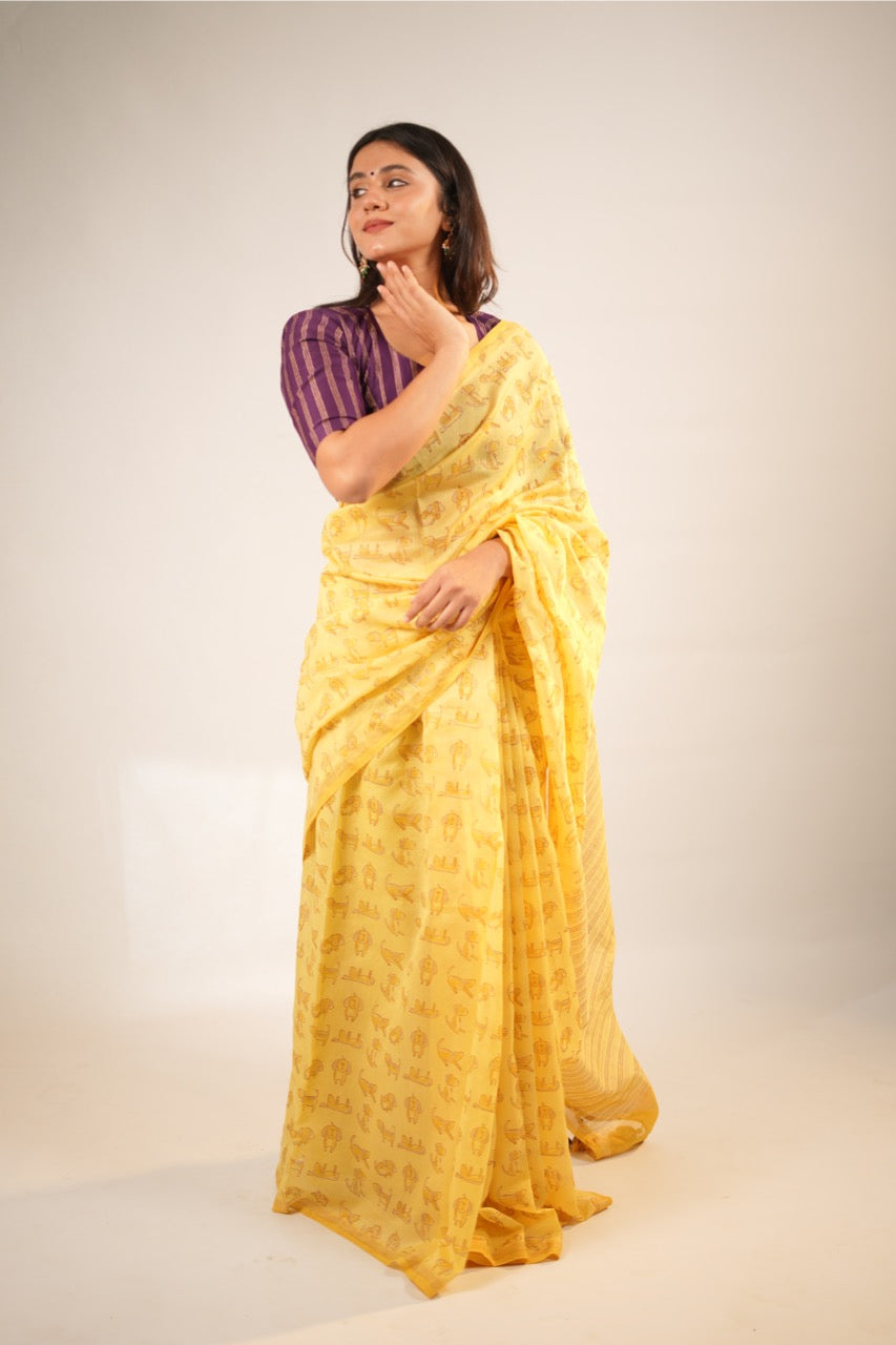 Mitwaa Chanderi Saree