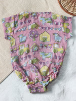 BABY FARM MUSLIN ROMPER