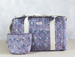 Purple birdie Duffle Bag