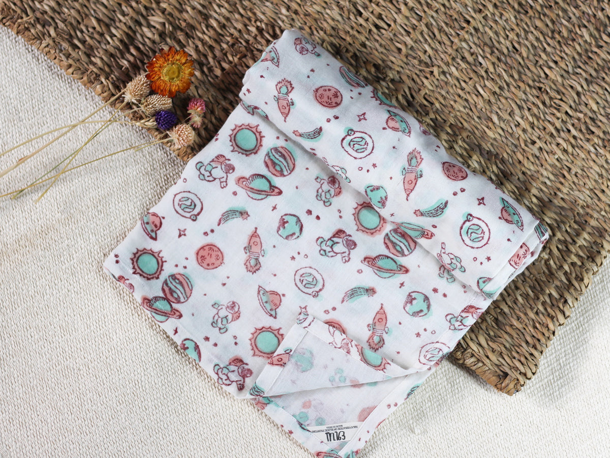 Baby Muslin Swaddle- In your Own Space