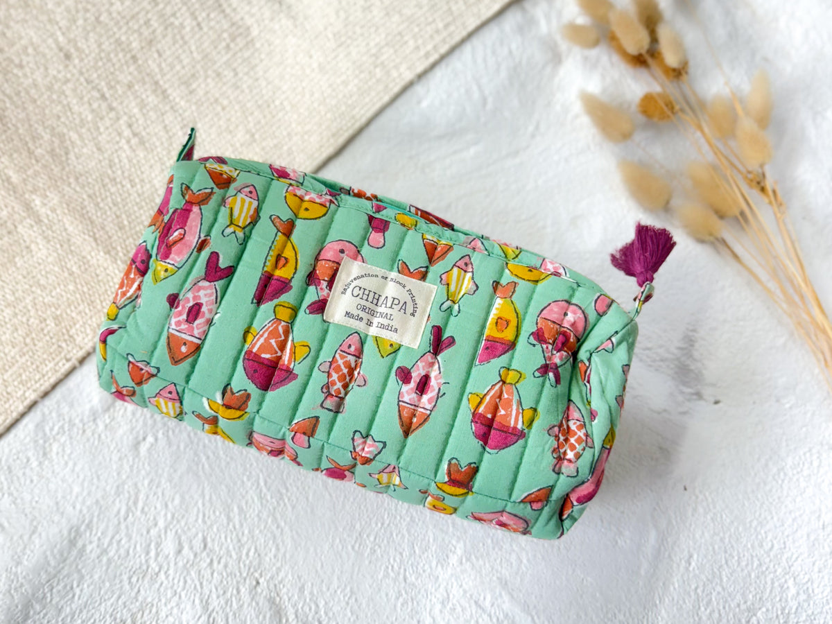 FISH IN MINT POUCH