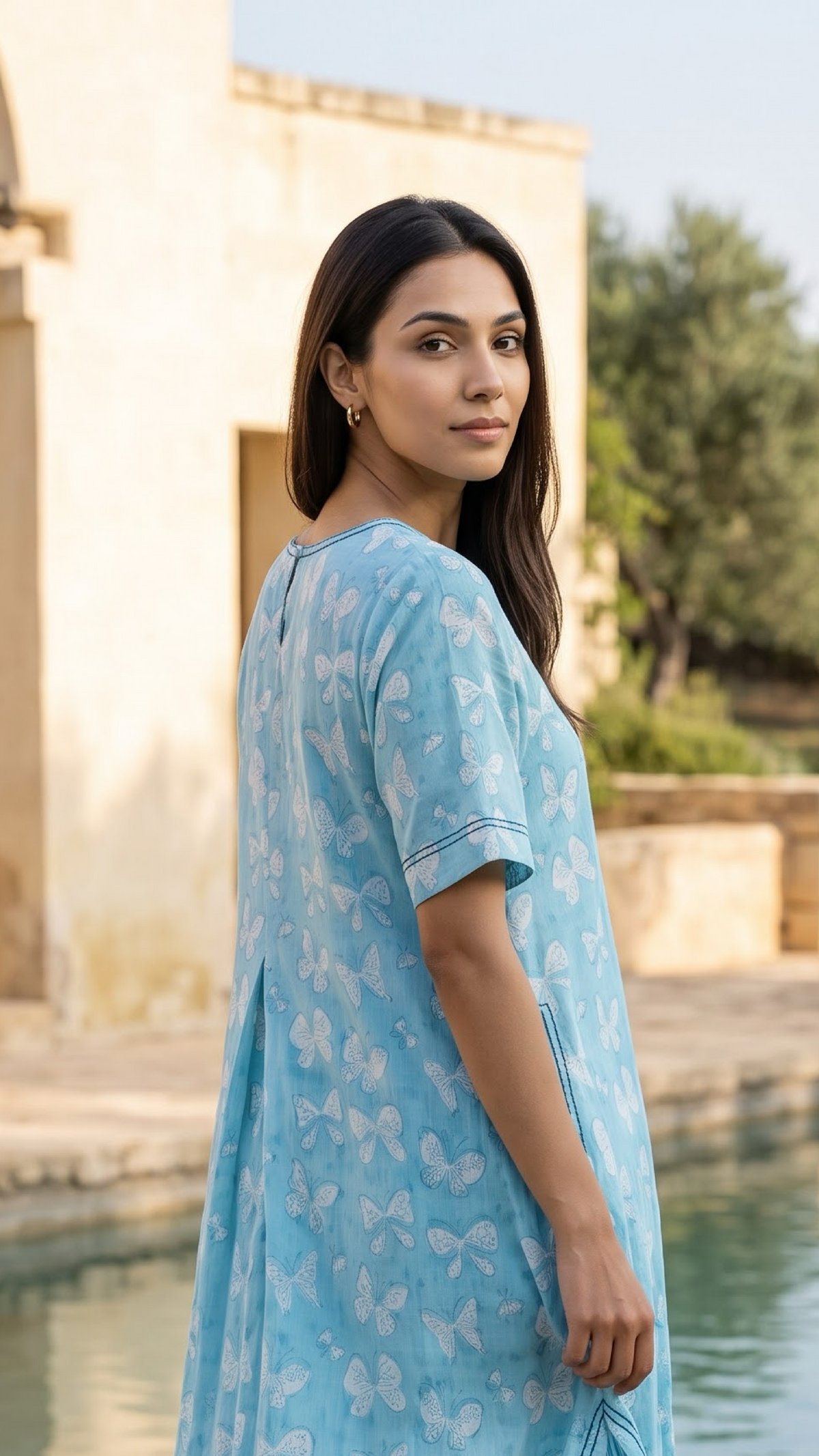Aasmani Titli Dress
