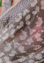 GIRL AT LEISURE - Chanderi Saree