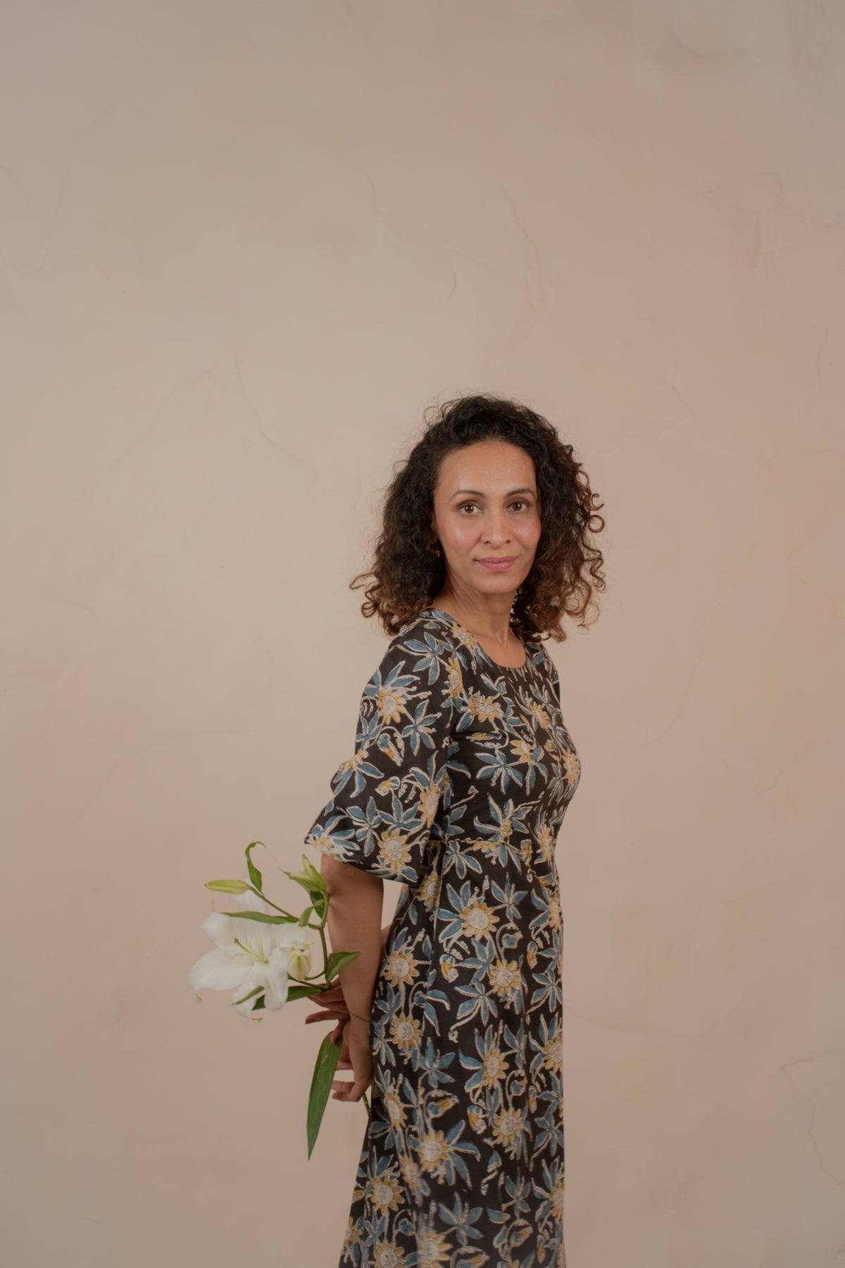 Midnight Jaal Dress