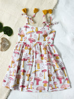 WHITE MUSHROOM DRESS