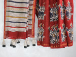 Maroon Anar Butta -Chanderi Saree