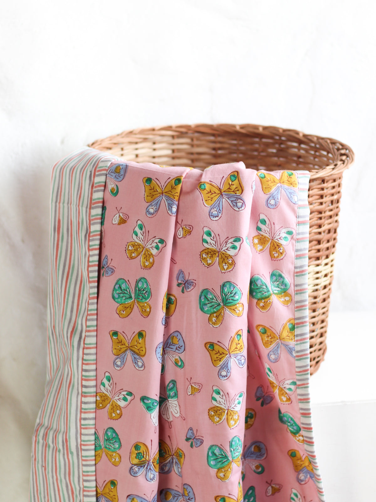 Kids Quilts - Pink Butterflies