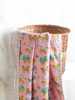 Kids Quilts - Pink Butterflies