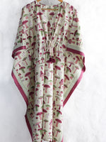 Kaftan- Mushroom in Pistachio Green