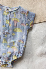 BABY MUSLIN MUSHROOM ROMPER