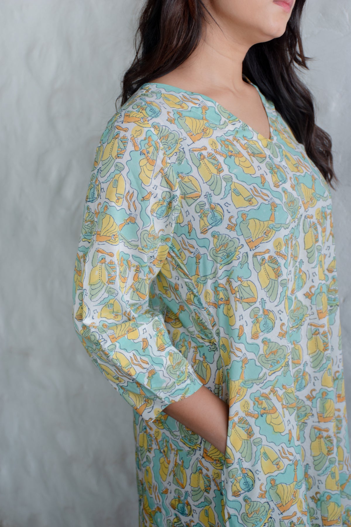 Mint Mela Dress
