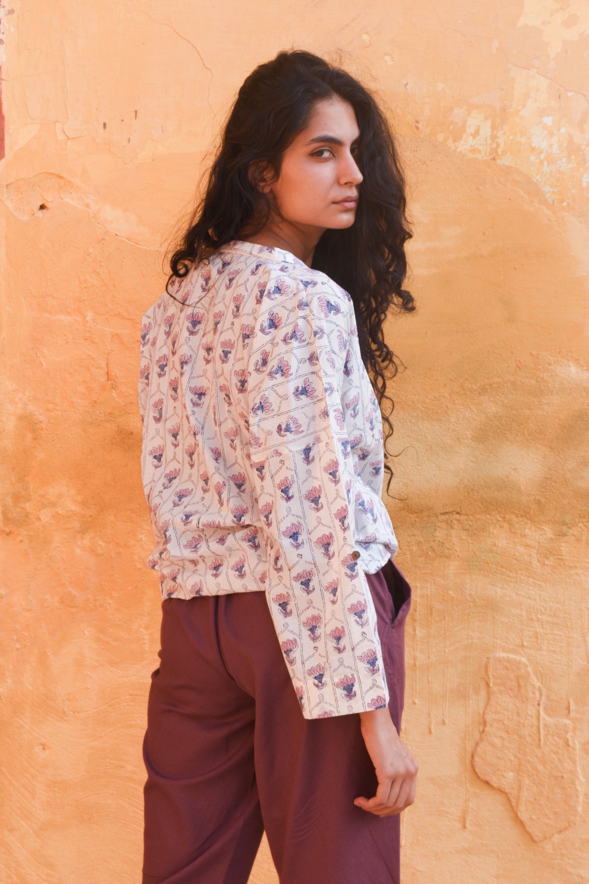 Lavender Bloom Top