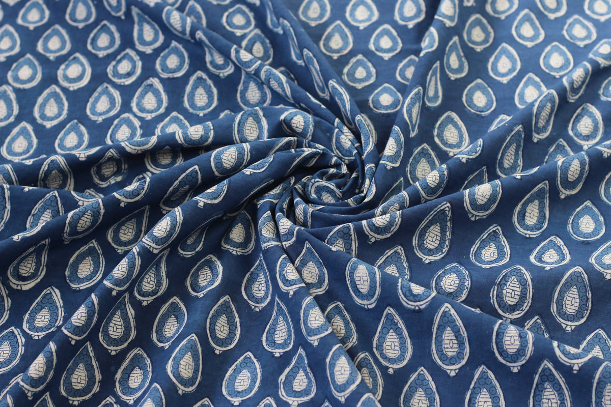 Fabric -Indigo Patti