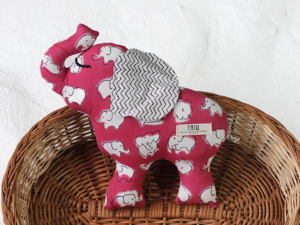 PINK ELEPHANT SOFT TOY
