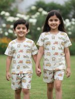 KIDS CAMPER VAN UNISEX T-SHIRT & SHORT SET