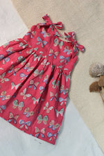 Butterfly Shoulder Bow Dress