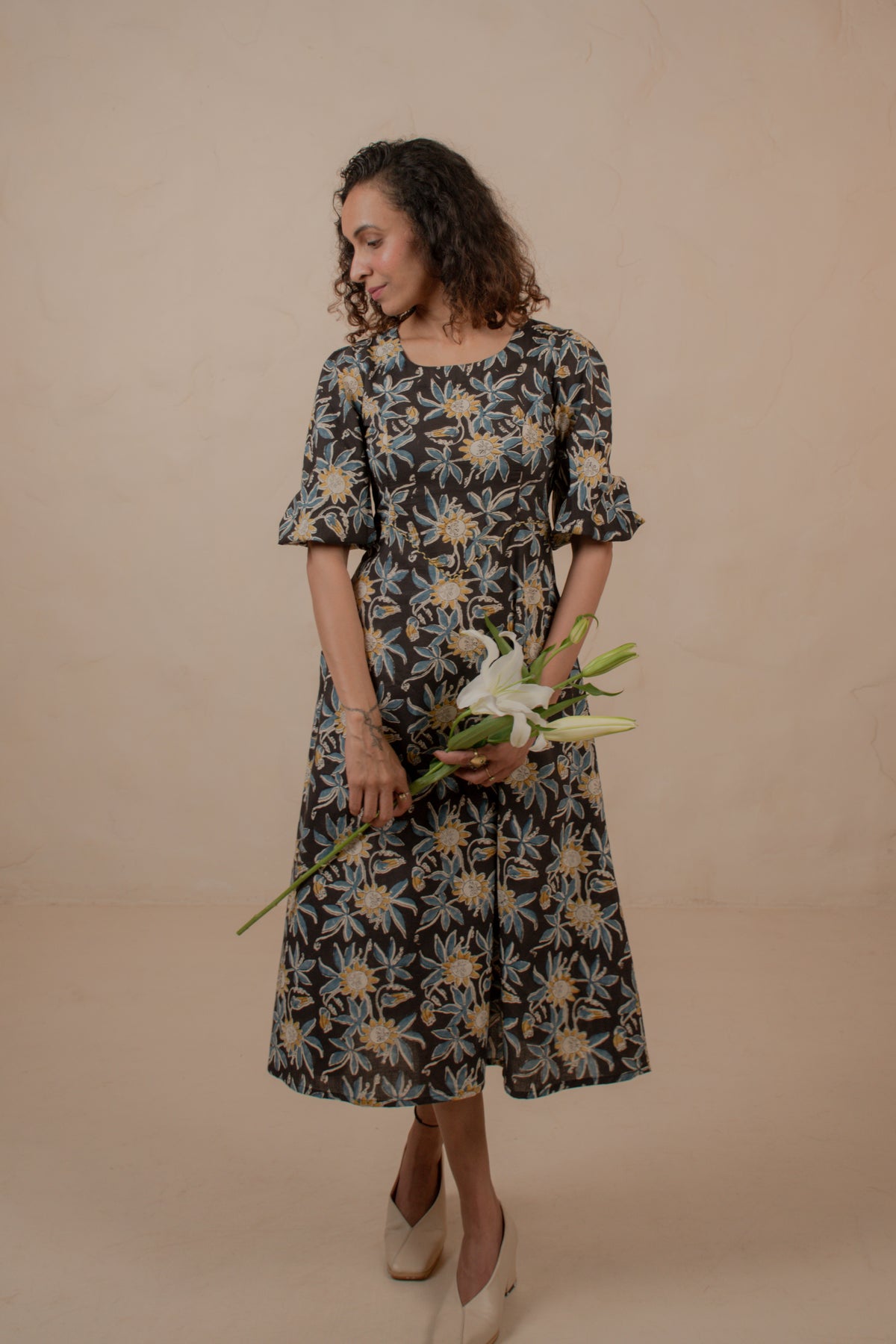Midnight Jaal Dress