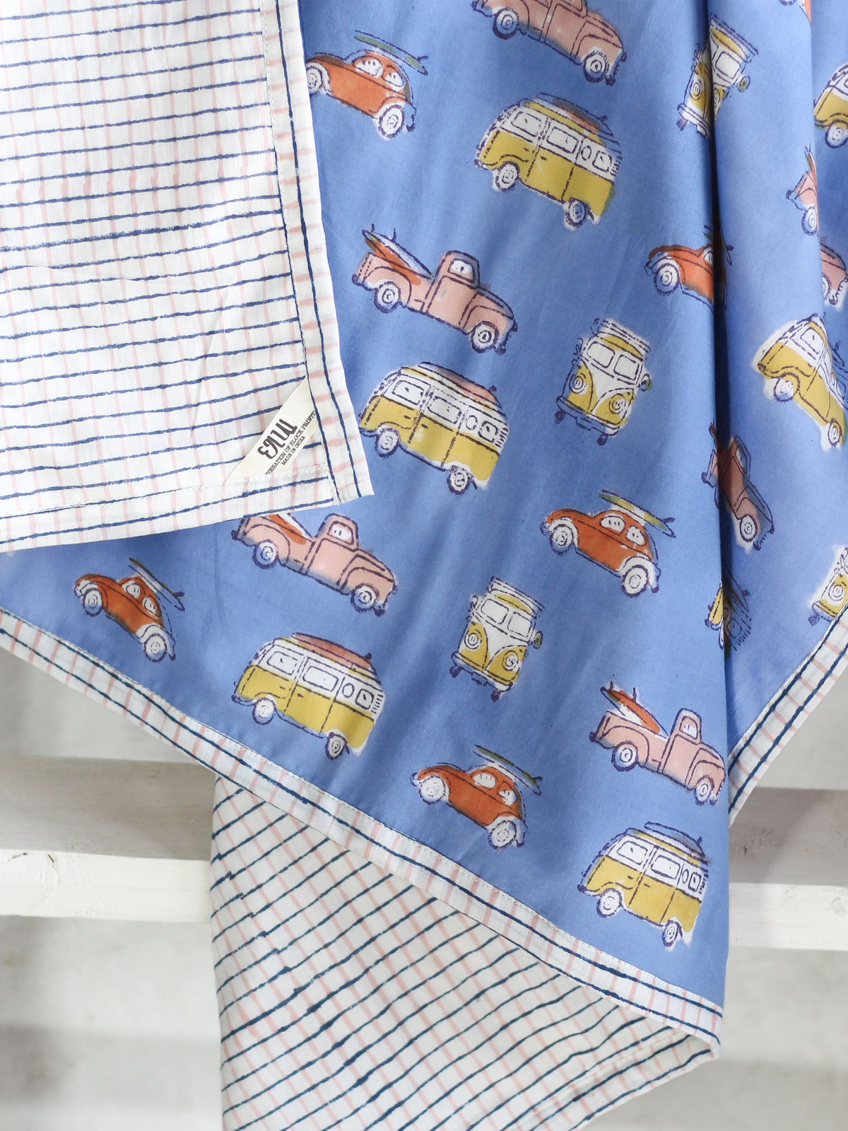 Kids Quilts - Retro Camper Van