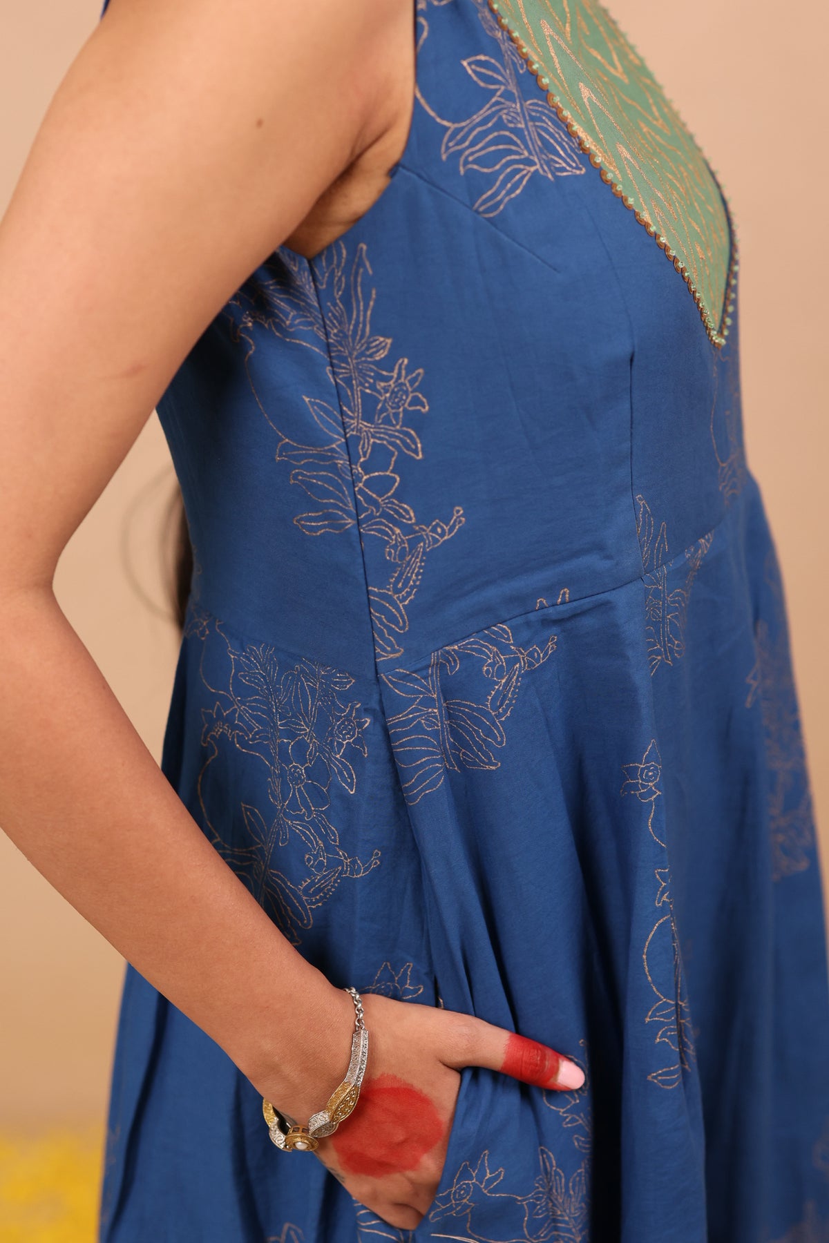 INDIGO ANAAR - Satin Cotton Kurtaset