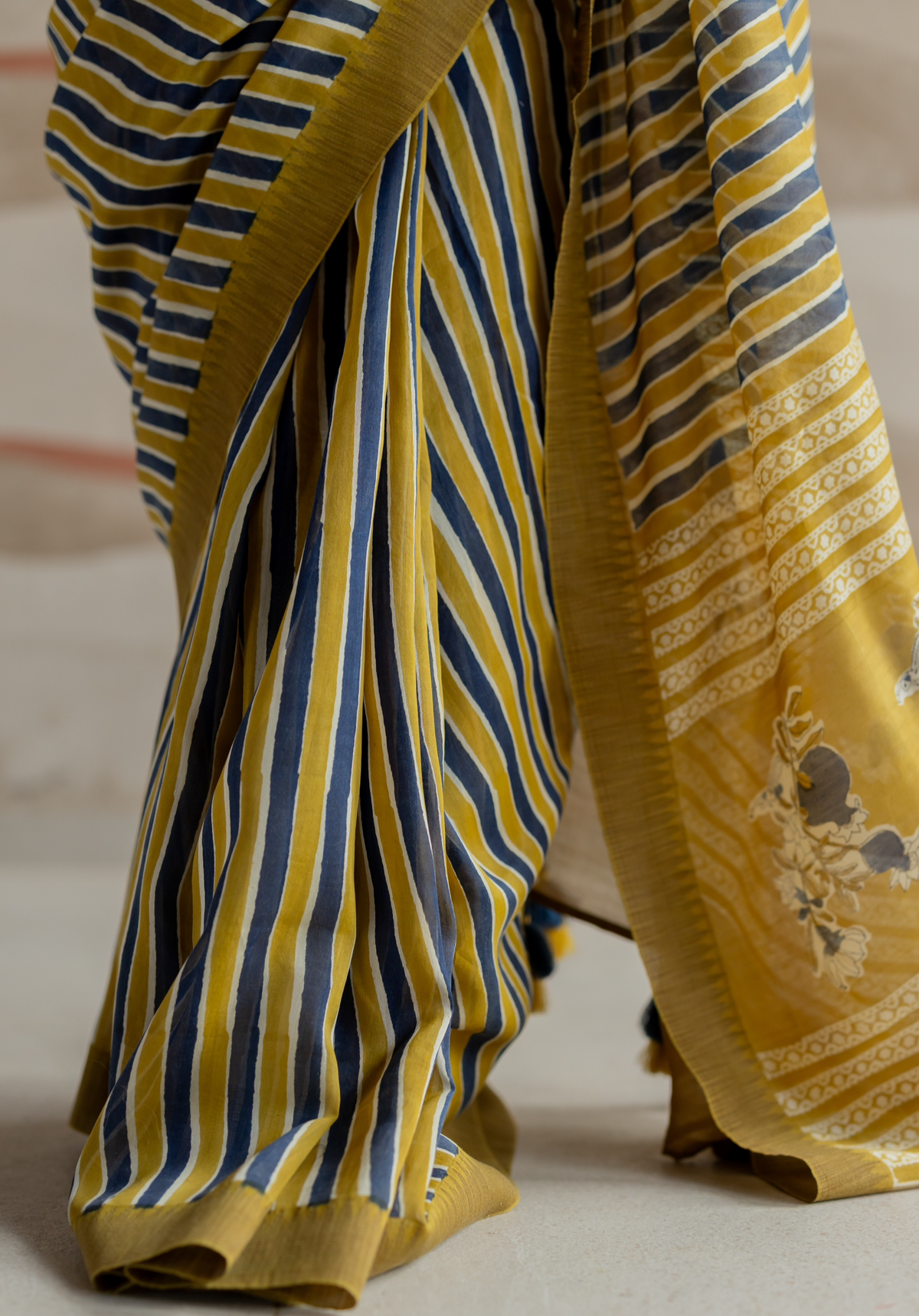 ANAR BAGH - Chanderi Saree