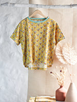 Golden Maze Cotton T-shirt